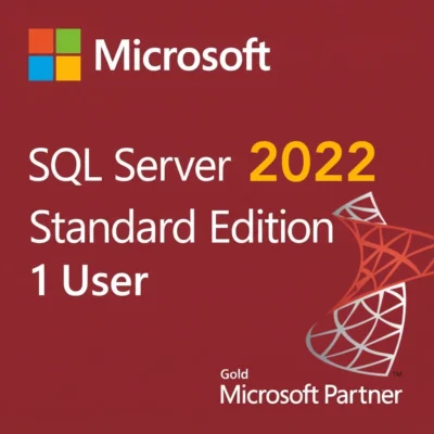 Server SQL 2022 or 2019  standard 1user liftime