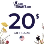 1-800-Flowers.com Gift Card 20 USD Key - UNITED STATES