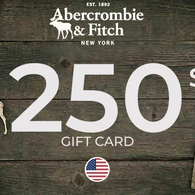 Abercrombie & Fitch Gift Card 250 USD Key - UNITED STATES