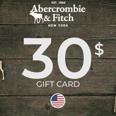 Abercrombie & Fitch Gift Card 30 USD Key - UNITED STATES