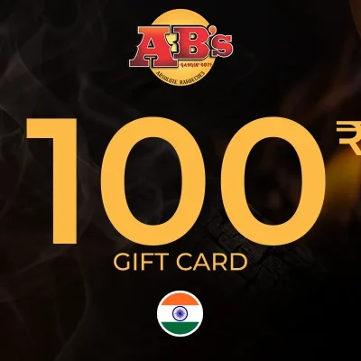 Absolute Barbecue Gift Card 100 INR Key - INDIA
