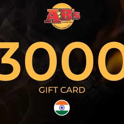 Absolute Barbecue Gift Card 3000 INR Key - INDIA
