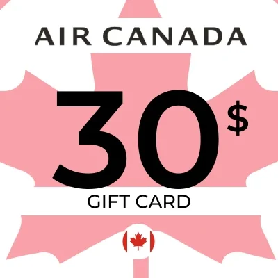 Air Canada Gift Card 30 CAD Key - CANADA