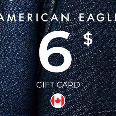 American Eagle Gift Card 6 CAD Key - CANADA