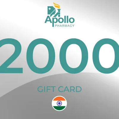 Apollo Pharmacy Gift Card 2000 INR Key - INDIA