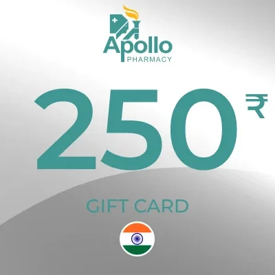 Apollo Pharmacy Gift Card 250 INR Key - INDIA