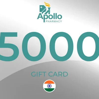 Apollo Pharmacy Gift Card 5000 INR Key - INDIA