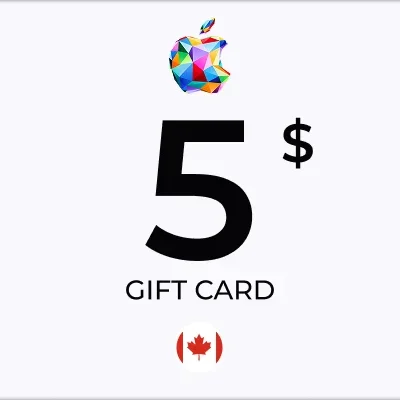 Apple Gift Card 5 CAD Key - CANADA