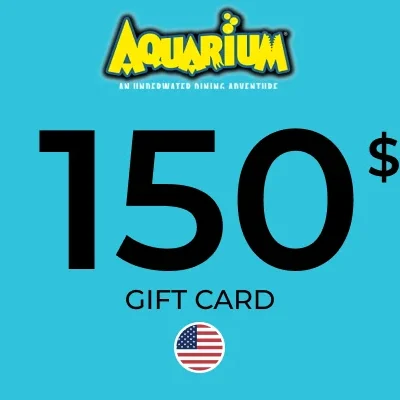 Aquarium Gift Card 150 USD Key - UNITED STATES