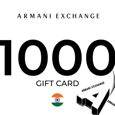 Armani Exchange Gift Card 1000 INR Key - INDIA