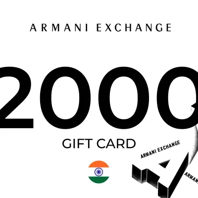 Armani Exchange Gift Card 2000 INR Key - INDIA