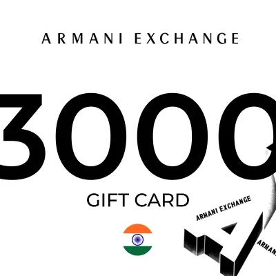 Armani Exchange Gift Card 3000 INR Key - INDIA