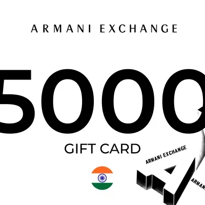 Armani Exchange Gift Card 5000 INR Key - INDIA