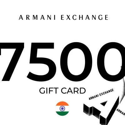 Armani Exchange Gift Card 7500 INR Key - INDIA