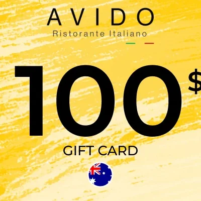 Avido Ristorante Gift Card 100 AUD Key - AUSTRALIA
