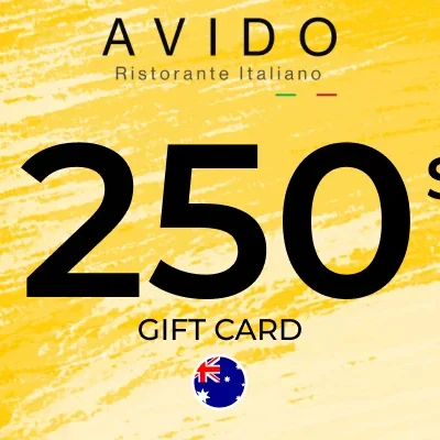 Avido Ristorante Gift Card 250 AUD Key - AUSTRALIA