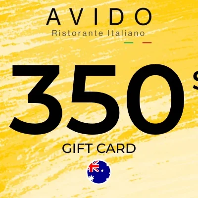 Avido Ristorante Gift Card 350 AUD Key - AUSTRALIA