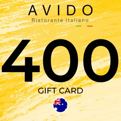 Avido Ristorante Gift Card 400 AUD Key - AUSTRALIA
