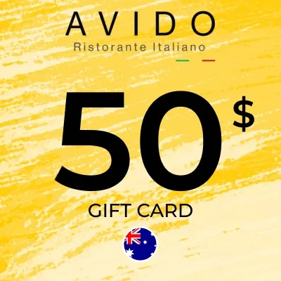 Avido Ristorante Gift Card 50 AUD Key - AUSTRALIA
