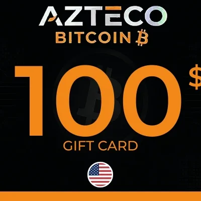 Azteco Bitcoin Voucher - Lightning Gift Card 100 USD Key - UNITED STATES
