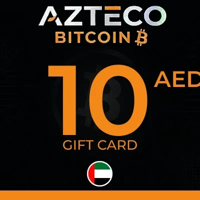 Azteco Bitcoin Voucher - Lightning Gift Card 10 AED Key - UNITED ARAB EMIRATES
