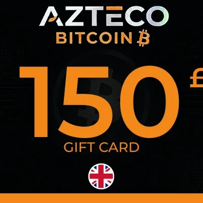 Azteco Bitcoin Voucher - Lightning Gift Card 150 GBP Key - UNITED KINGDOM