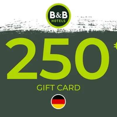 B&B HOTELS Gift Card 250 EUR Key - GERMANY
