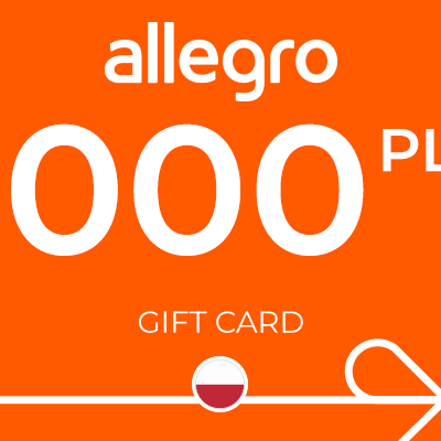 Allegro Gift Card 1000 PLN Key - POLAND
