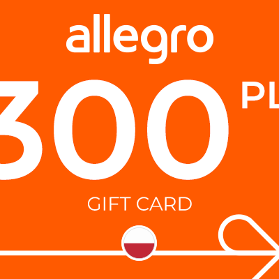 Allegro Gift Card 300 PLN Key - POLAND
