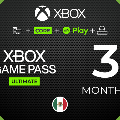 Xbox Game Pass Ultimate 3 Months Xbox Live Key - MEXICO