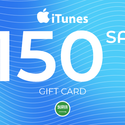 Apple iTunes Gift Card 150 SAR Key - SAUDI ARABIA