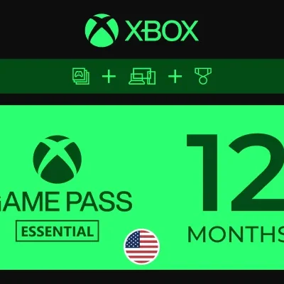 Xbox Game Pass Essential 12 Months - UNITED STATES
