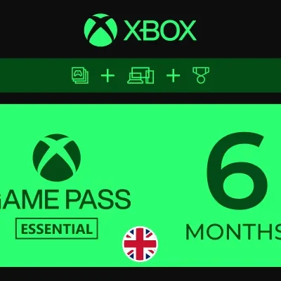 Xbox Game Pass Essential 6 Months - UNITED KINGDOM