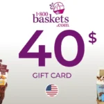 1-800-Baskets Gift Card 40 USD Key - UNITED STATES