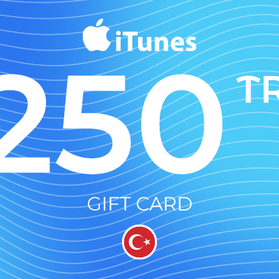 Apple iTunes Gift Card 250 TRY Key - TURKEY