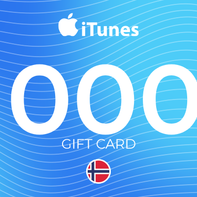 Apple iTunes Gift Card 1000 NOK Key - NORWAY