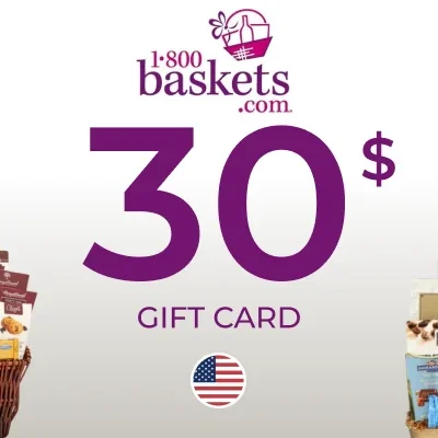 1-800-Baskets Gift Card 30 USD Key - UNITED STATES