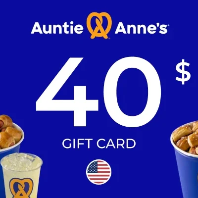 Auntie Anne's Gift Card 40 USD Key - UNITED STATES